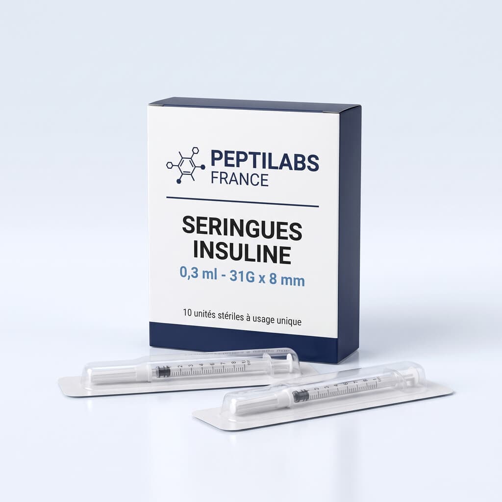 Seringues insuline 0.3ml (lot de 10)